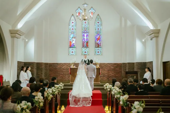 チャペル挙式撮影プラン